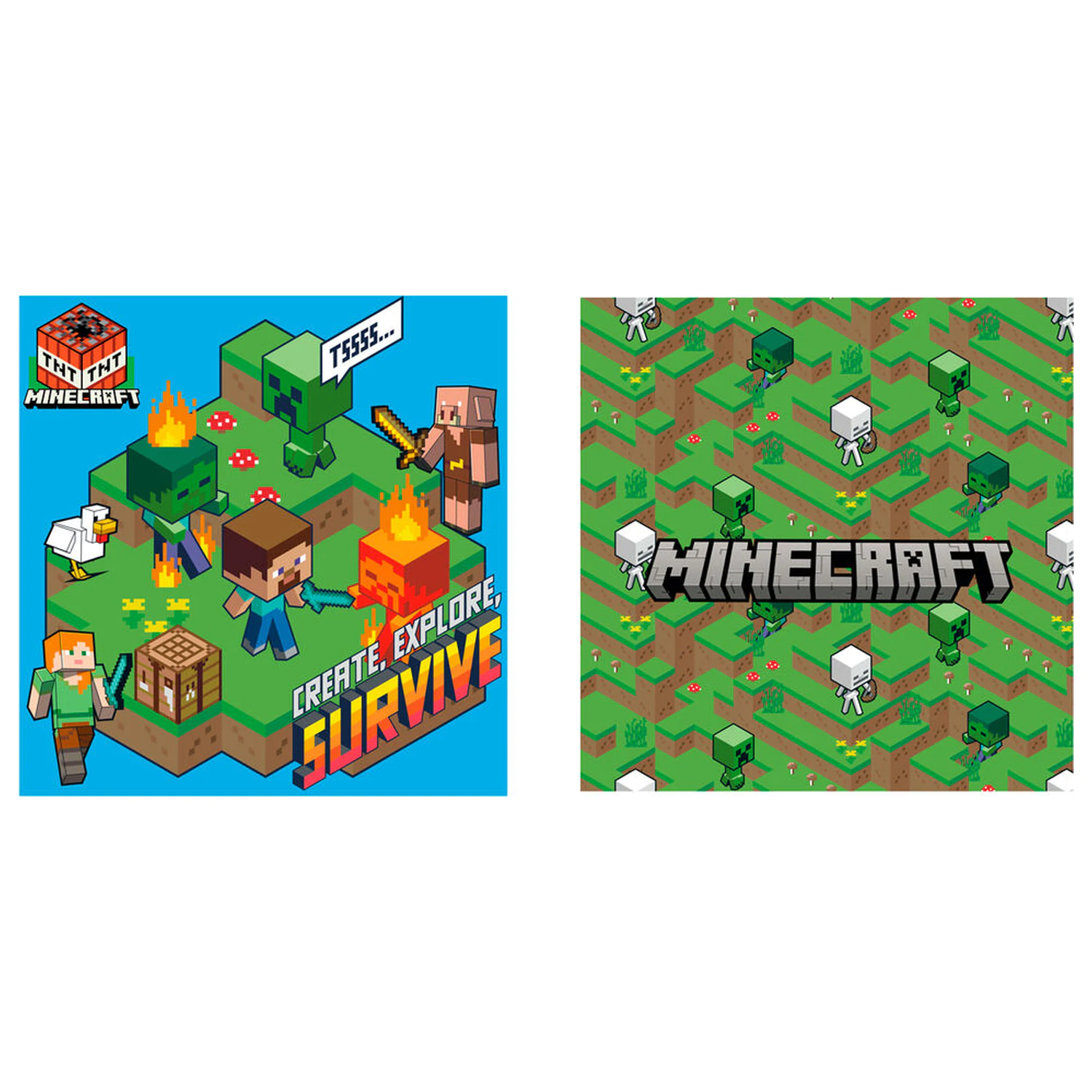 Minecraft jastuk fotografija proizvoda