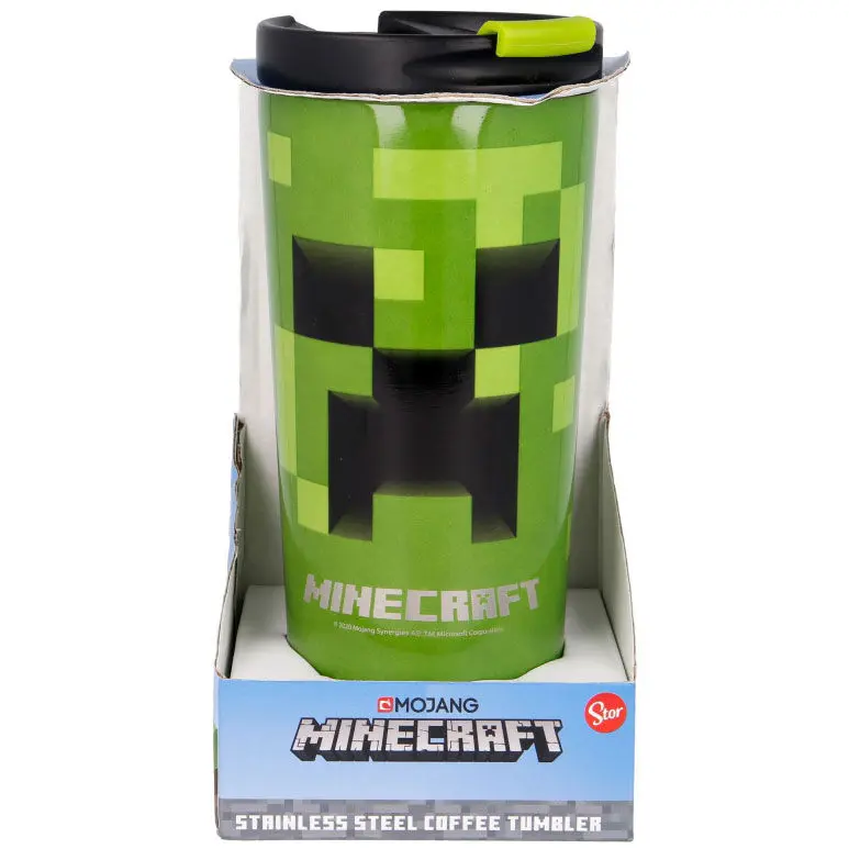 Minecraft čelična čaša 425 ml fotografija proizvoda