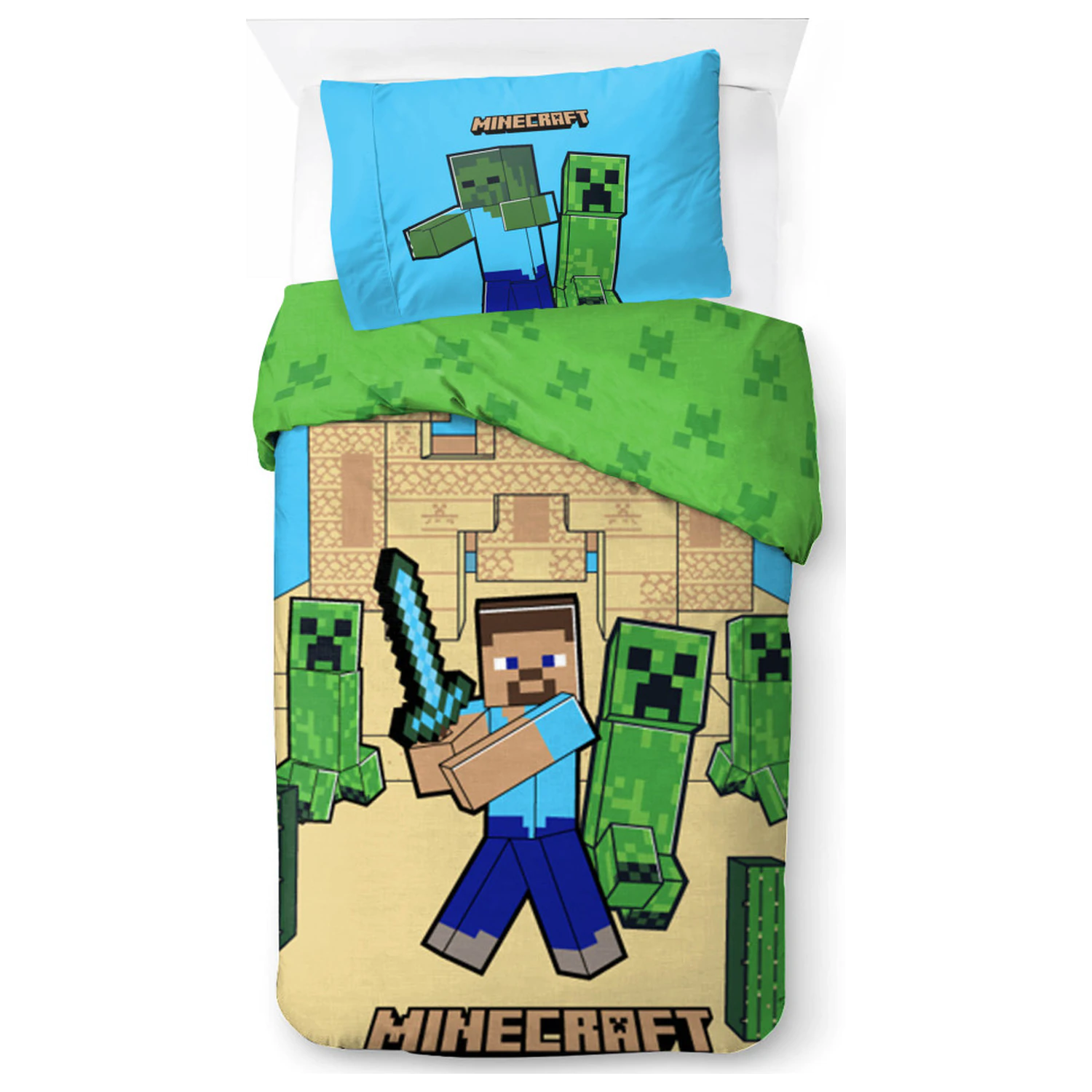 Minecraft Sand Castles navlaka za poplun fotografija proizvoda
