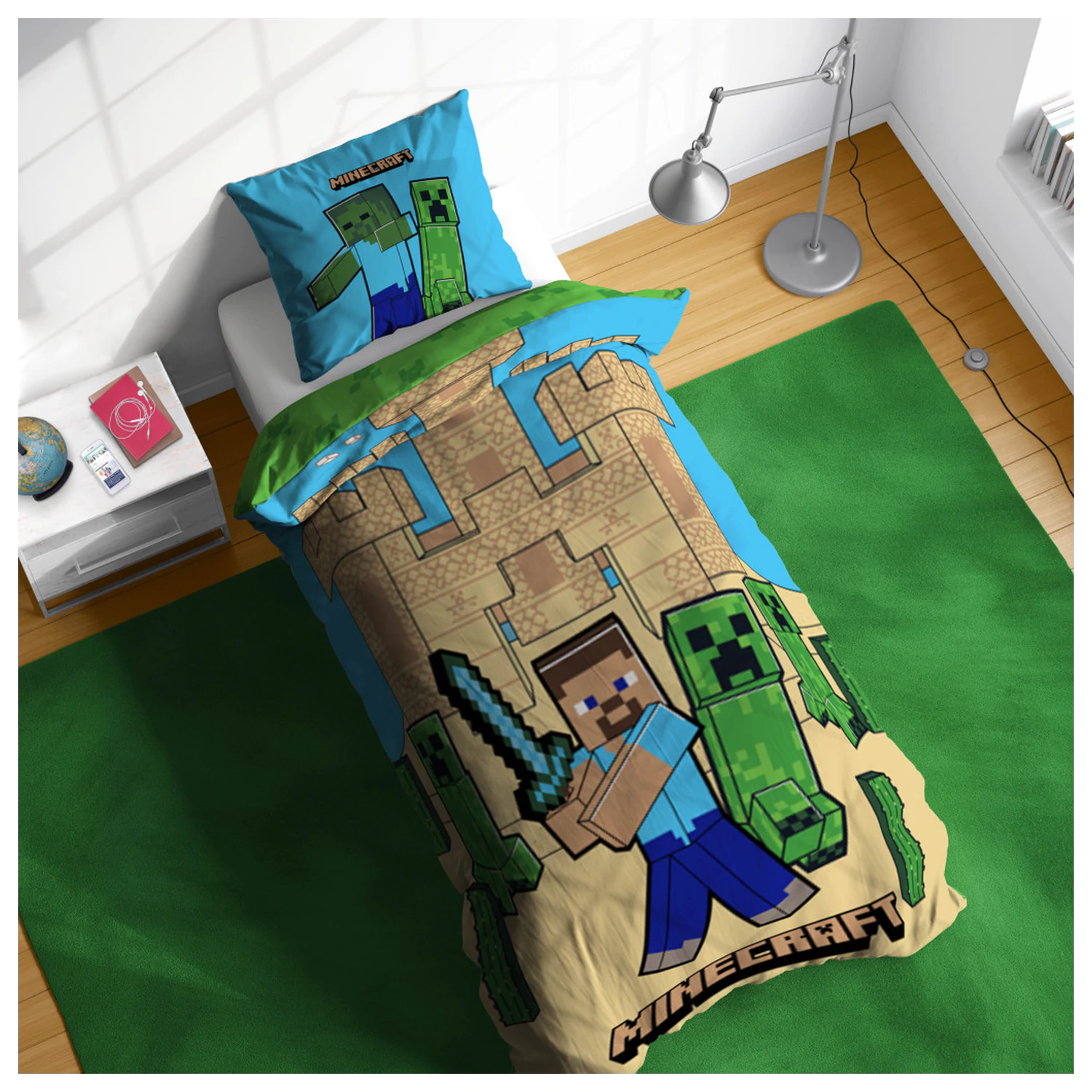 Minecraft Sand Castles navlaka za poplun fotografija proizvoda