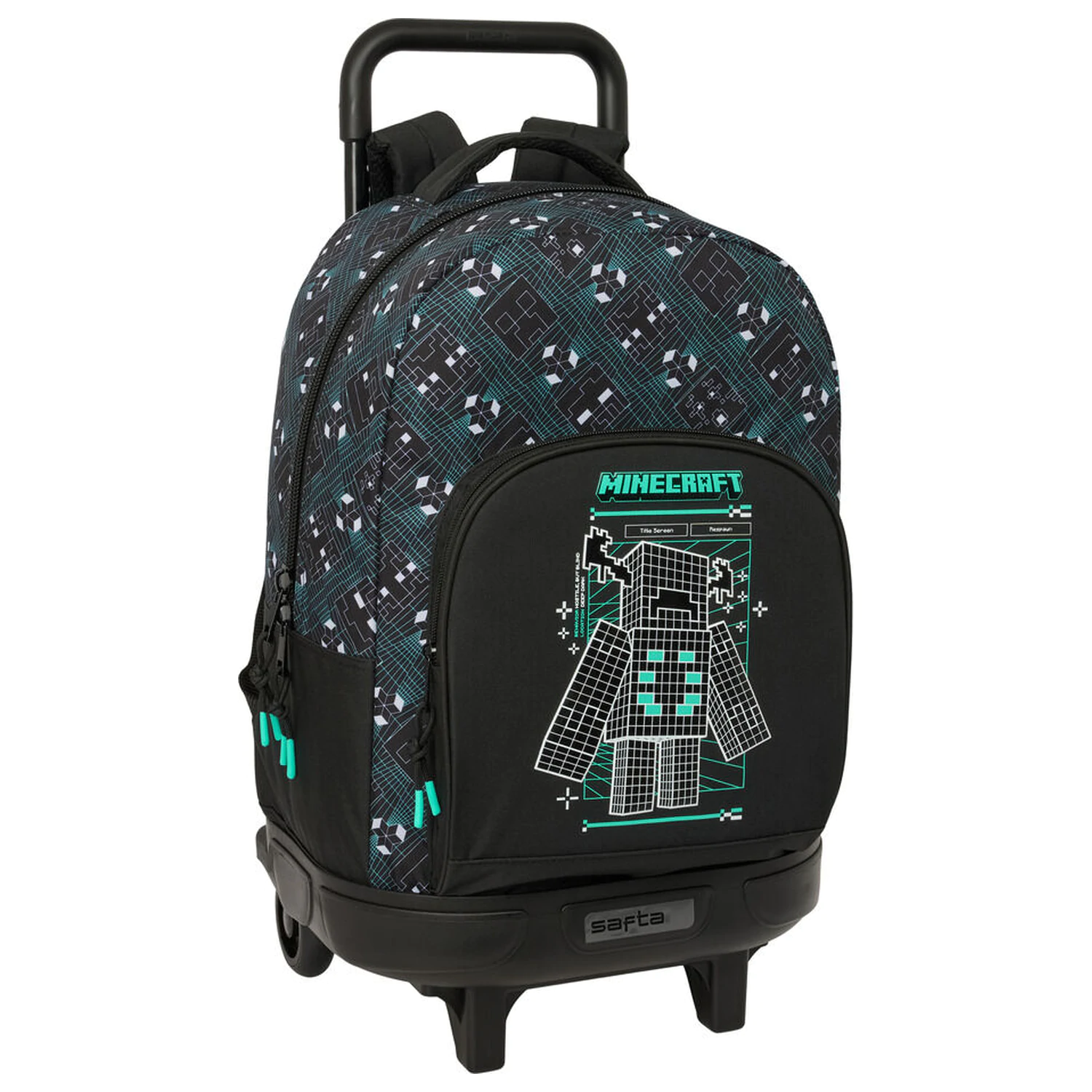 Minecraft kolica na izvlačenje s kotačićima 45 cm fotografija proizvoda