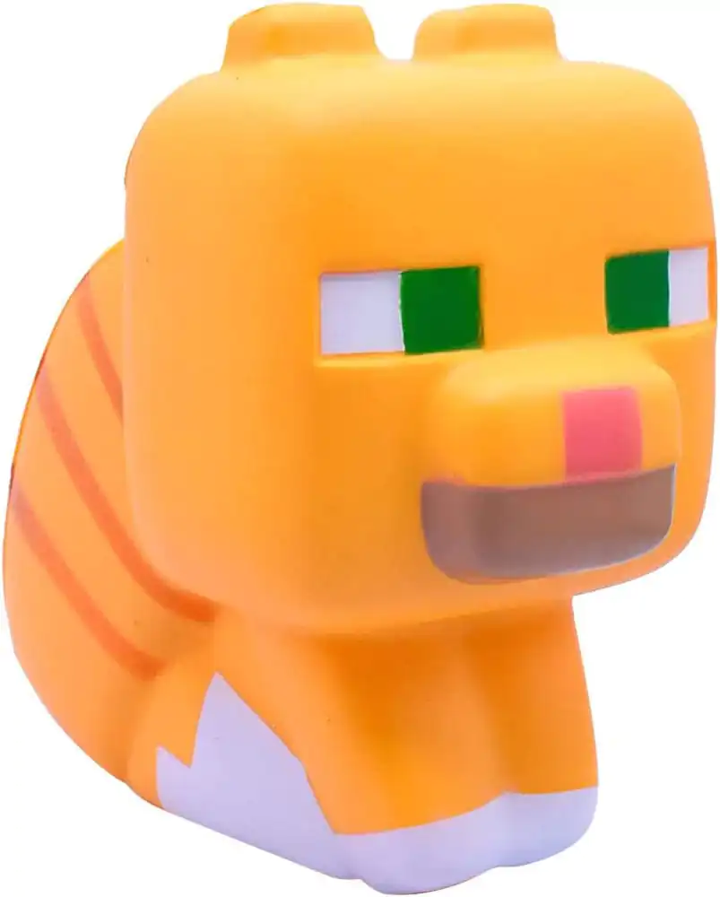 Minecraft Mega Squishme Antistres Figurica Serija 2 Tabby 15 cm fotografija proizvoda