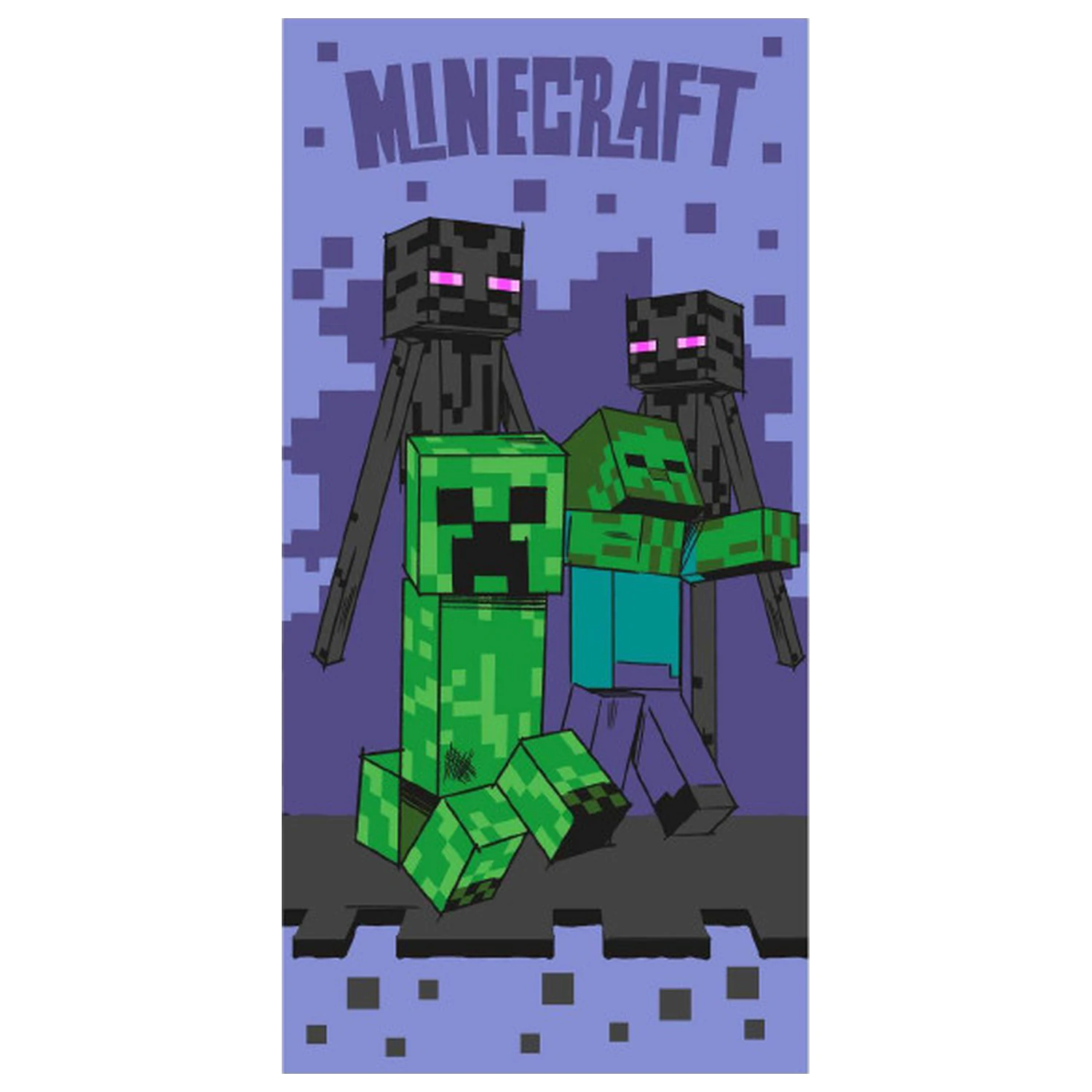Minecraft Sketch Mobs Ručnik fotografija proizvoda