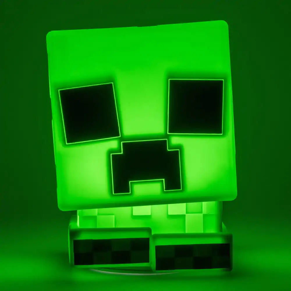 Minecraft Squishy Glo silikonska svjetiljka Creeper 15 cm fotografija proizvoda