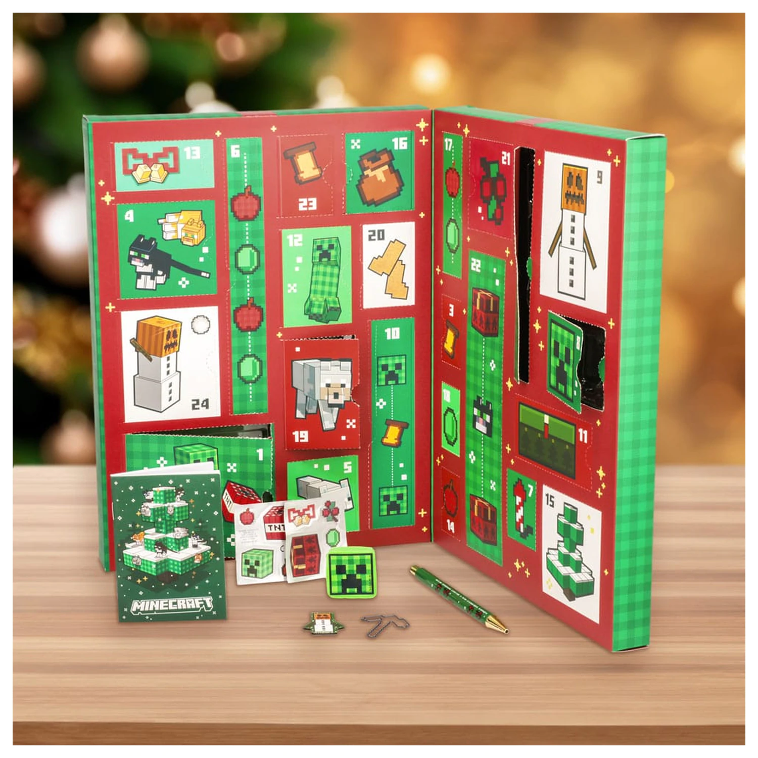 Minecraft Adventski kalendar Stationery 24 Day fotografija proizvoda