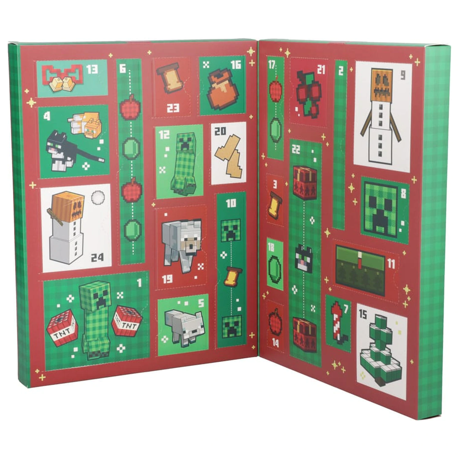 Minecraft Adventski kalendar Stationery 24 Day fotografija proizvoda