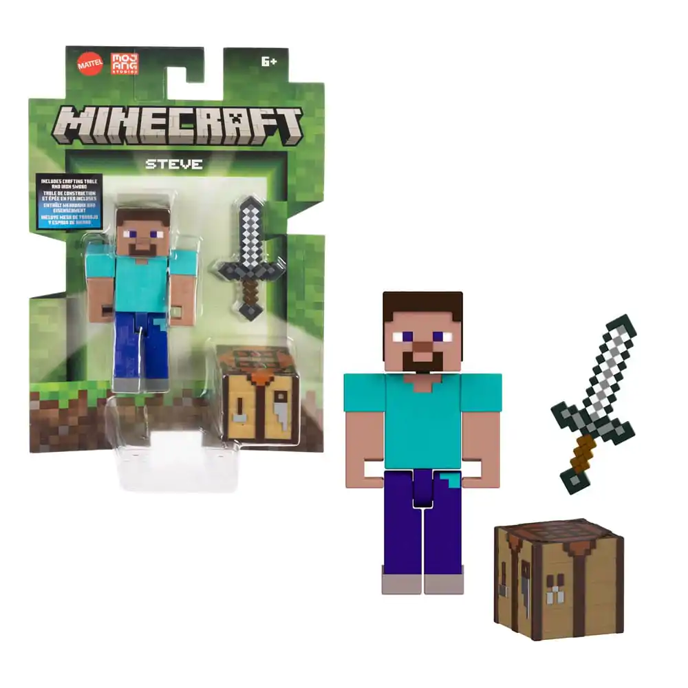 Minecraft akcijska figura Steve 8 cm fotografija proizvoda