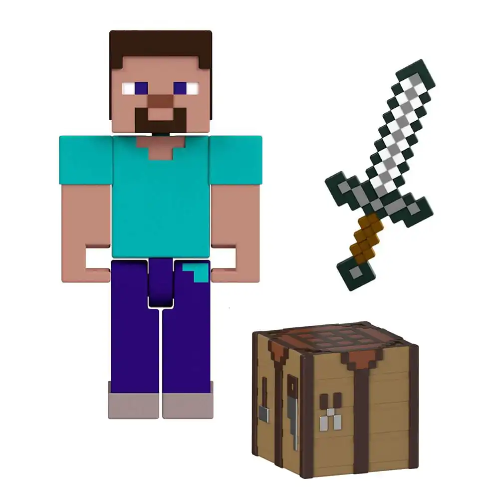 Minecraft akcijska figura Steve 8 cm fotografija proizvoda