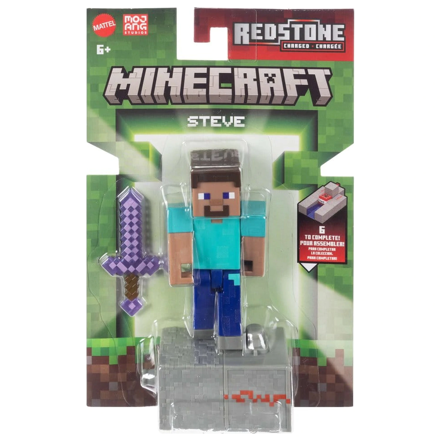 Minecraft akcijska figura Steve 8 cm fotografija proizvoda