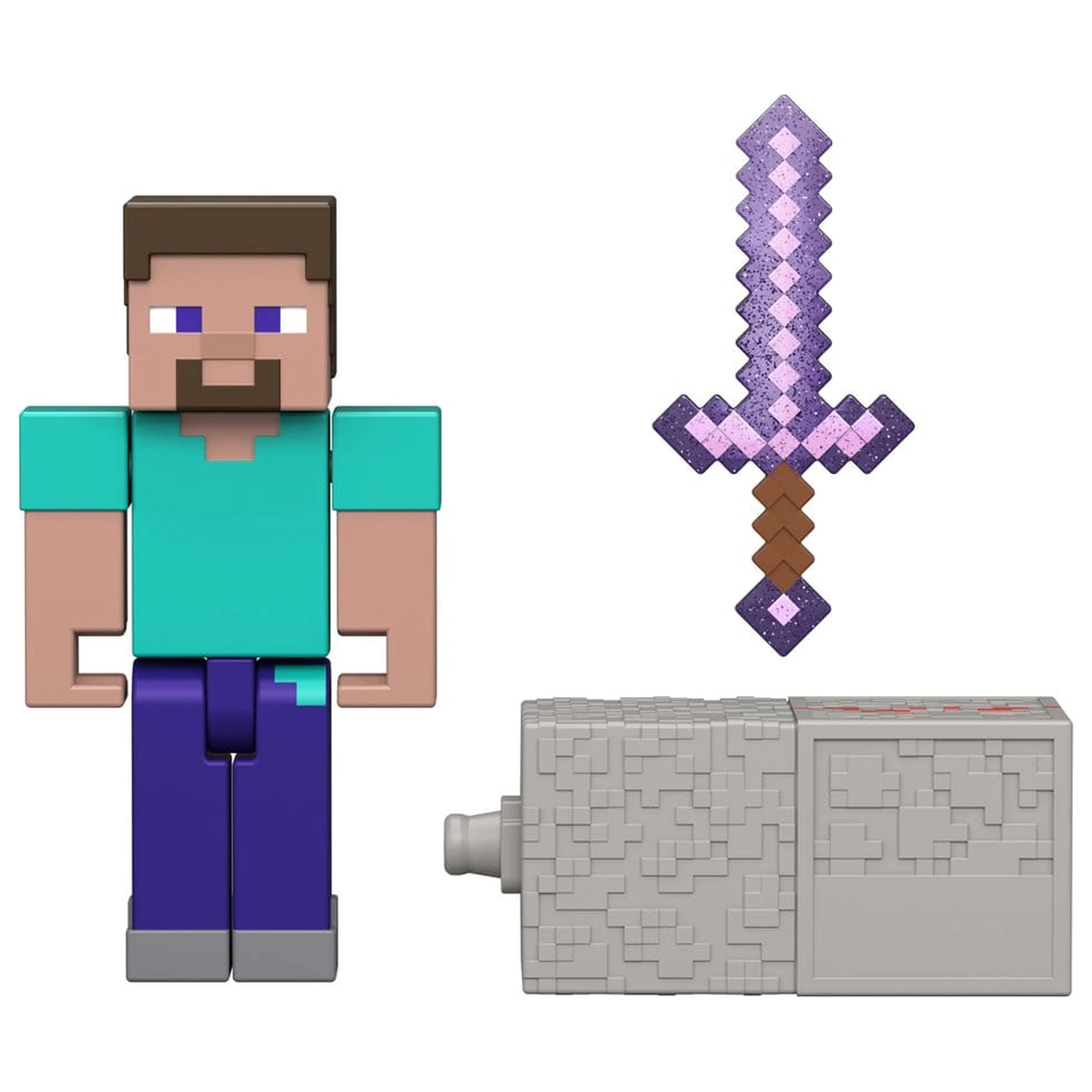 Minecraft akcijska figura Steve 8 cm fotografija proizvoda