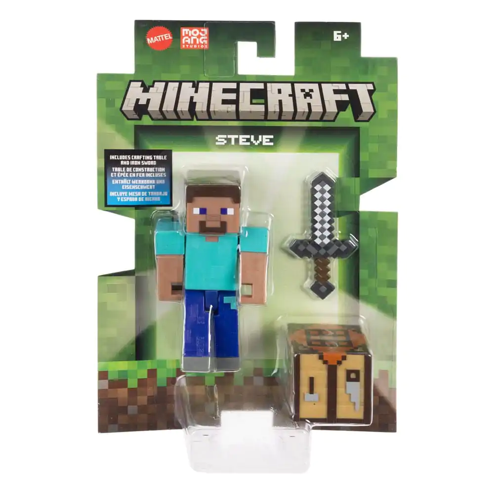 Minecraft akcijska figura Steve 8 cm fotografija proizvoda