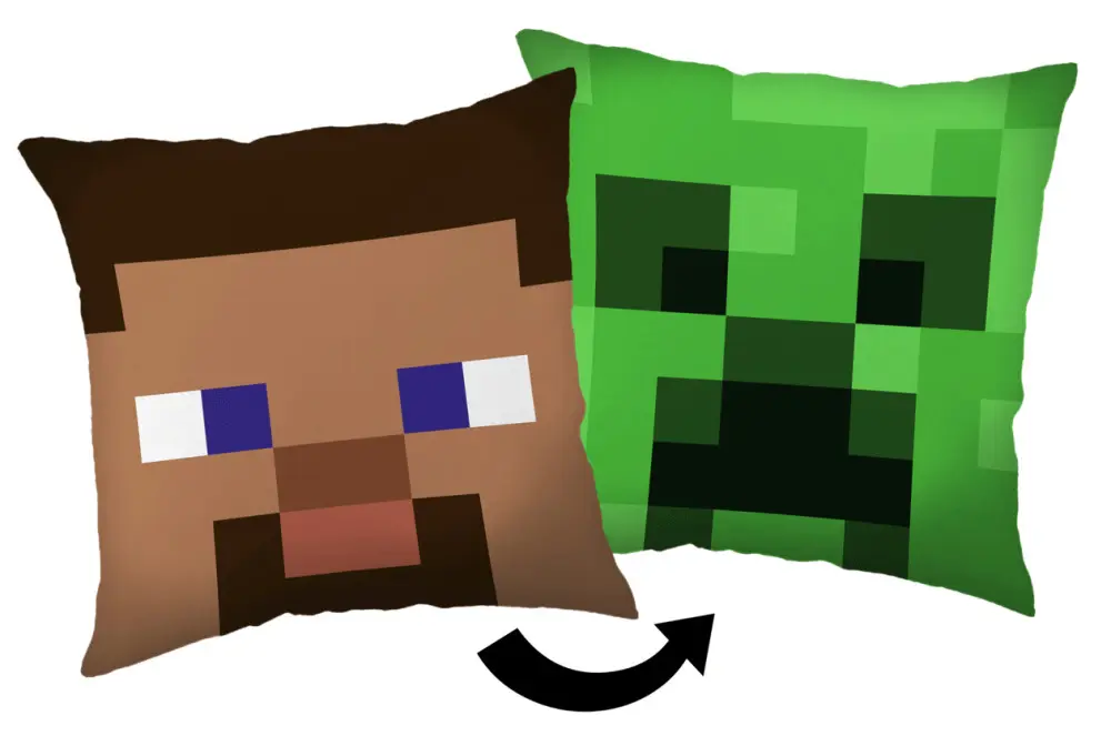 Minecraft Steve Creeper ukrasni jastuk, 40*40 cm fotografija proizvoda