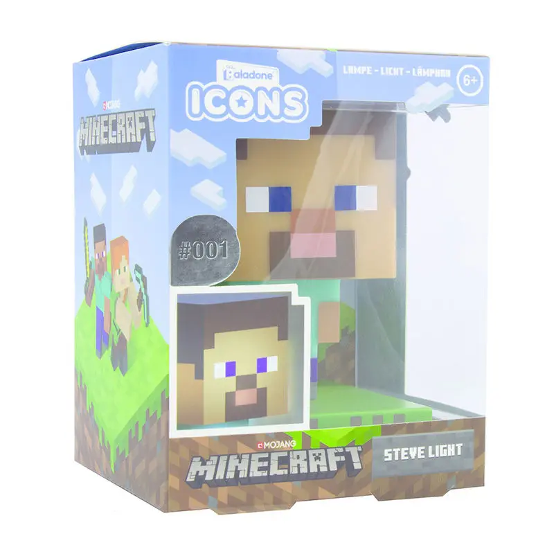 Minecraft 3D Icon Svjetlo Steve fotografija proizvoda