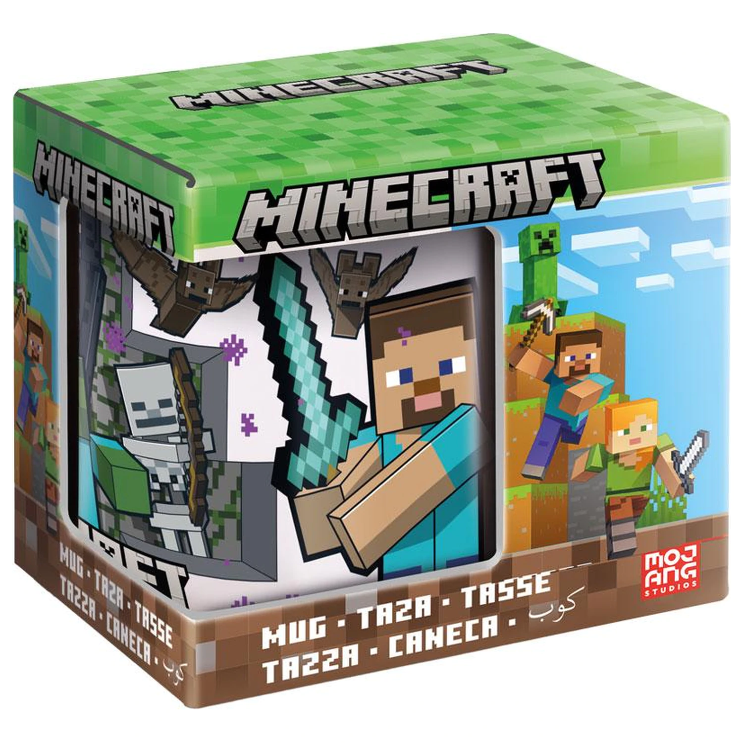 Minecraft Survival Mode keramička šalica 325 ml fotografija proizvoda
