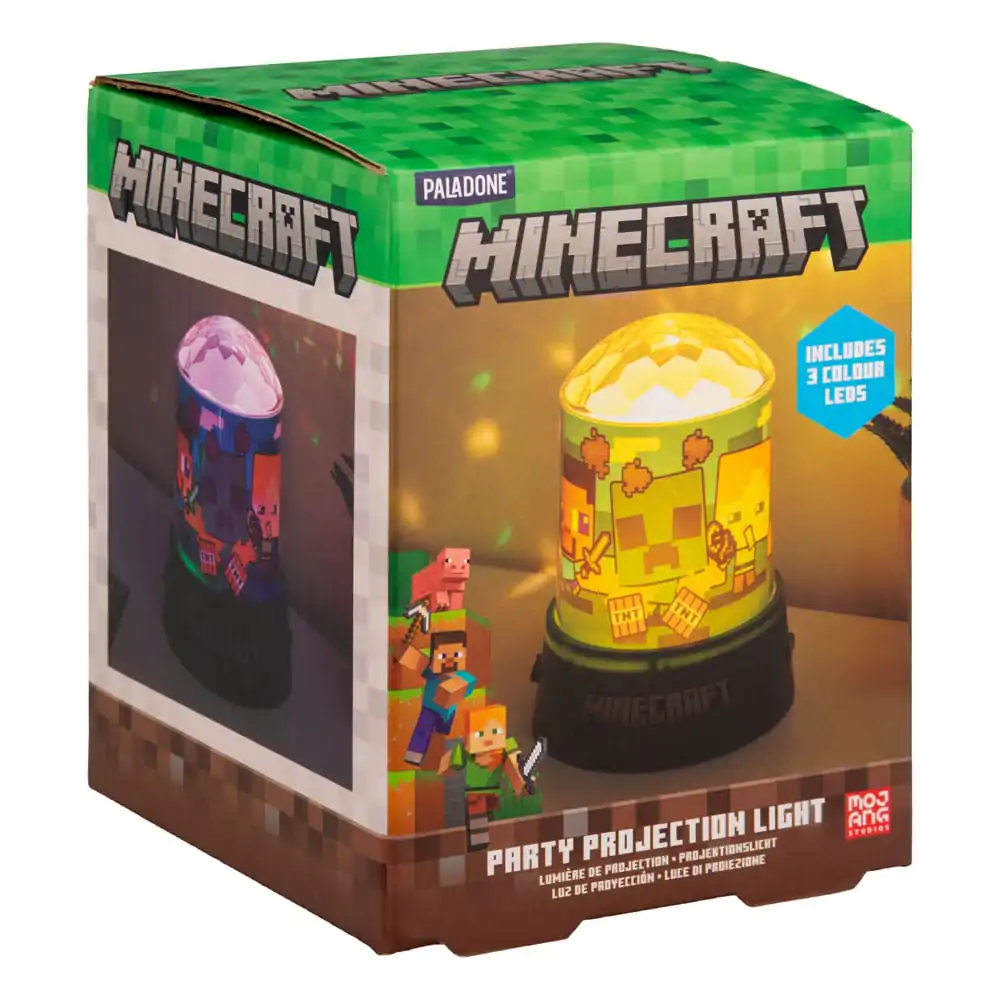 Minecraft Party projekcijsko svjetlo Simboli 13 cm fotografija proizvoda