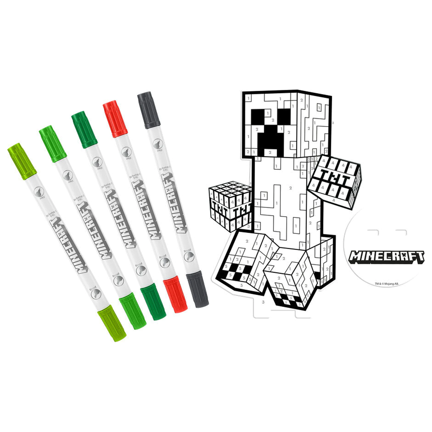 Minecraft set za bojanje fotografija proizvoda