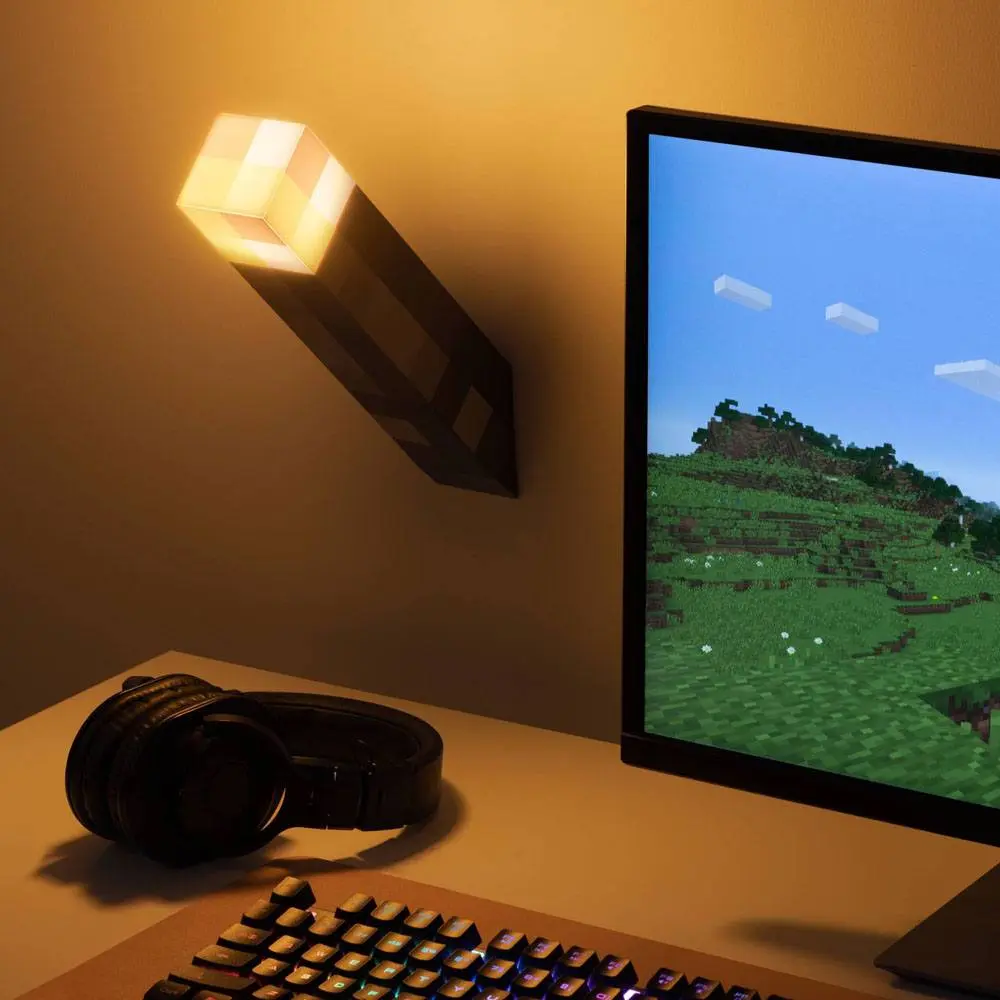 Minecraft svjetiljka baklja fotografija proizvoda