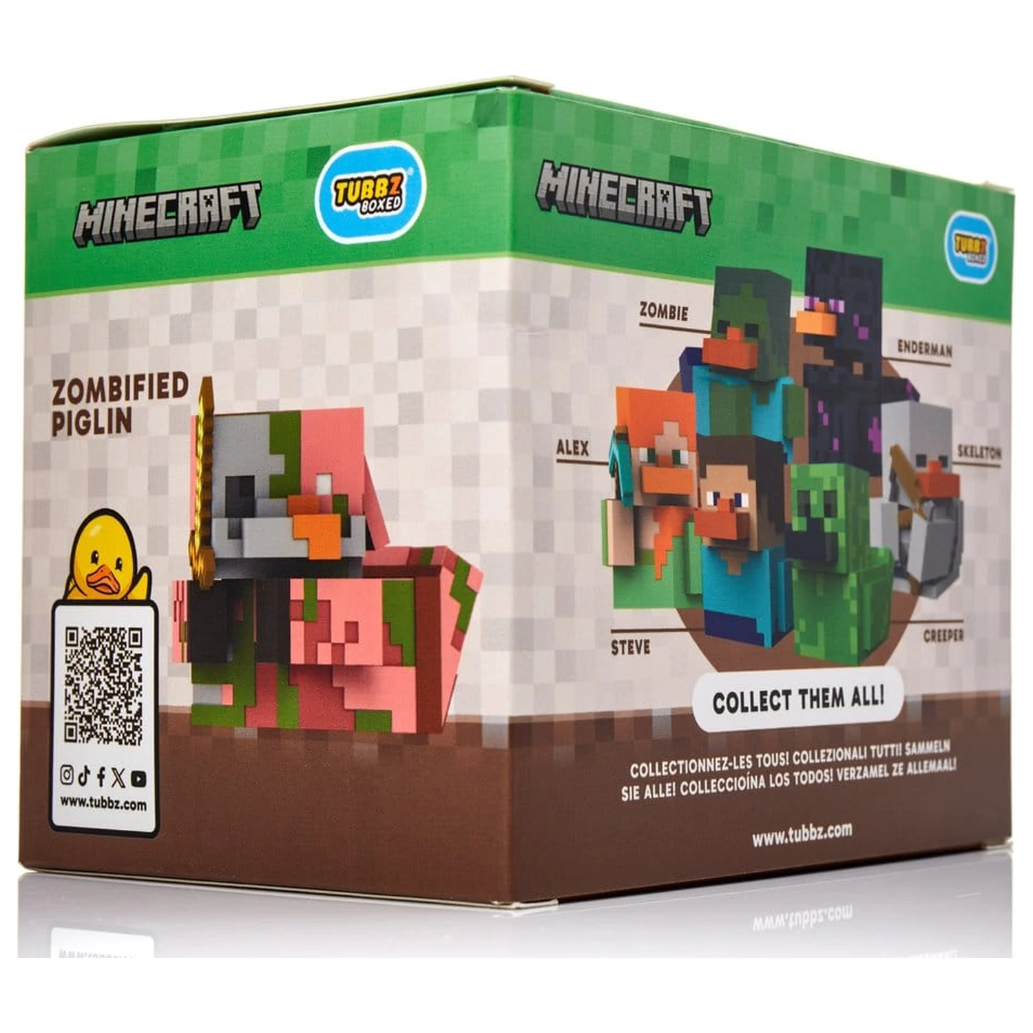 Minecraft Tubbz PVC figura Zombified Piglin, u kutiji, 10 cm fotografija proizvoda