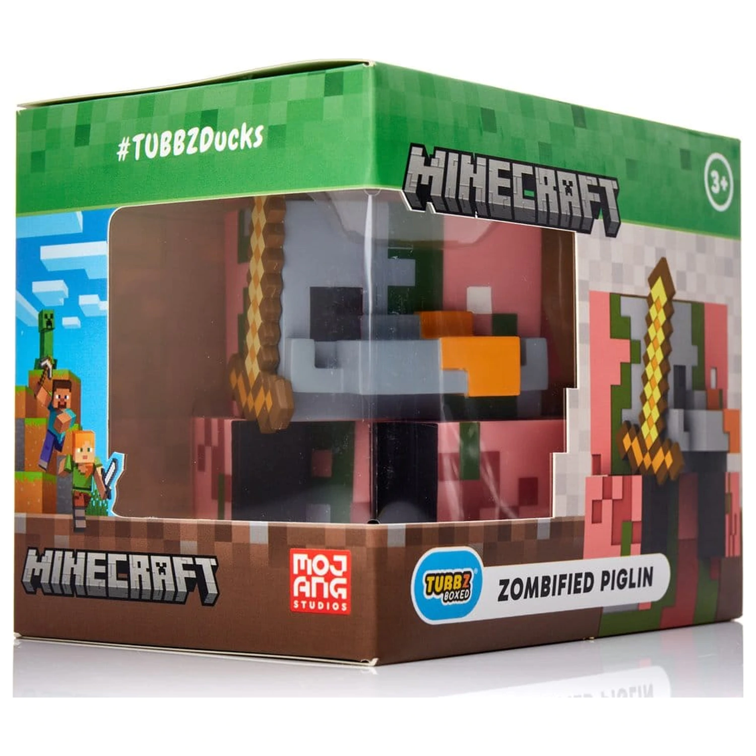 Minecraft Tubbz PVC figura Zombified Piglin, u kutiji, 10 cm fotografija proizvoda