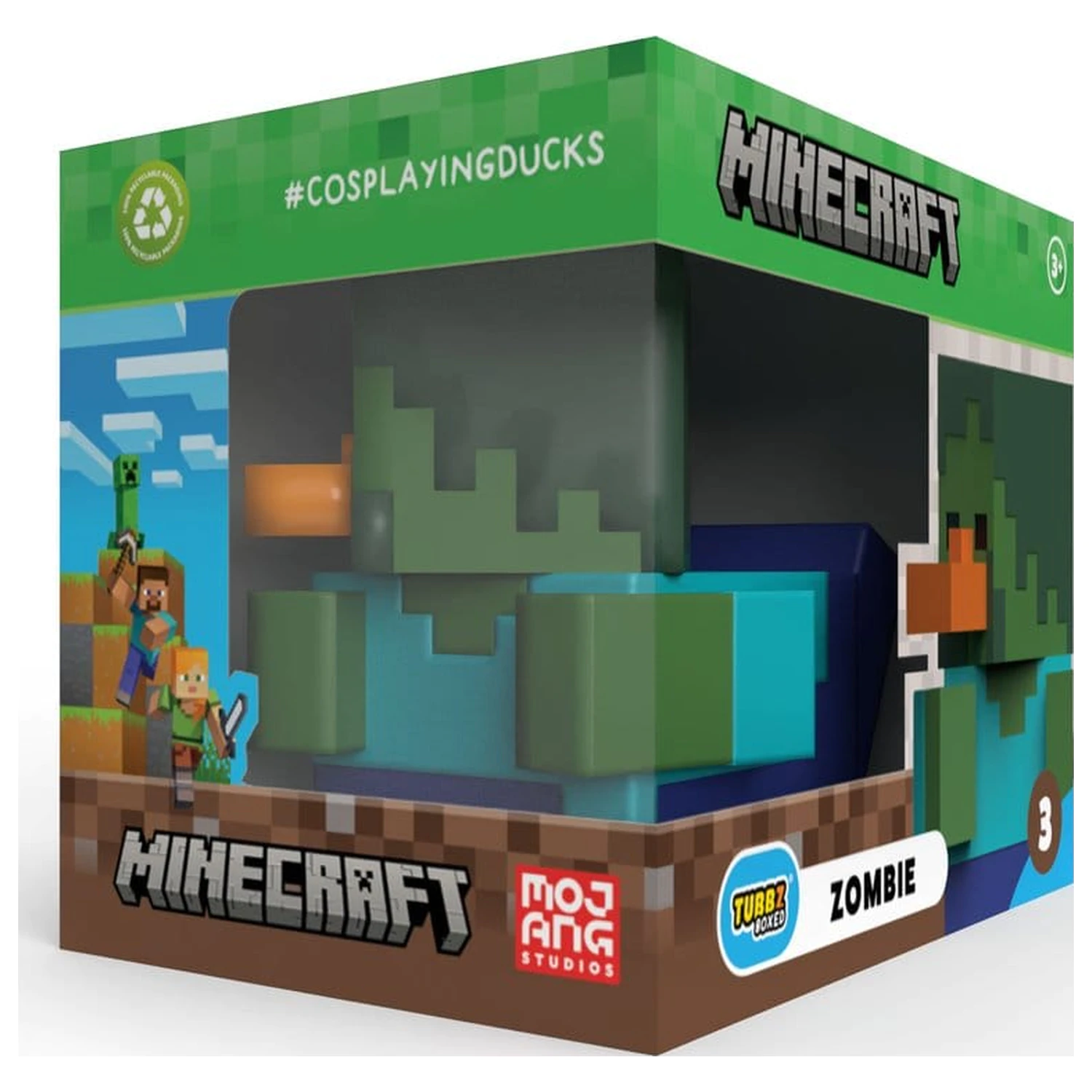 Minecraft Tubbz PVC figura Zombie fotografija proizvoda