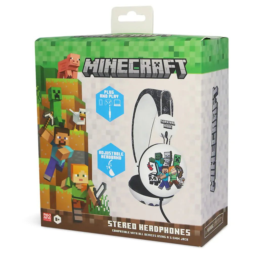 Minecraft univerzalne slušalice fotografija proizvoda