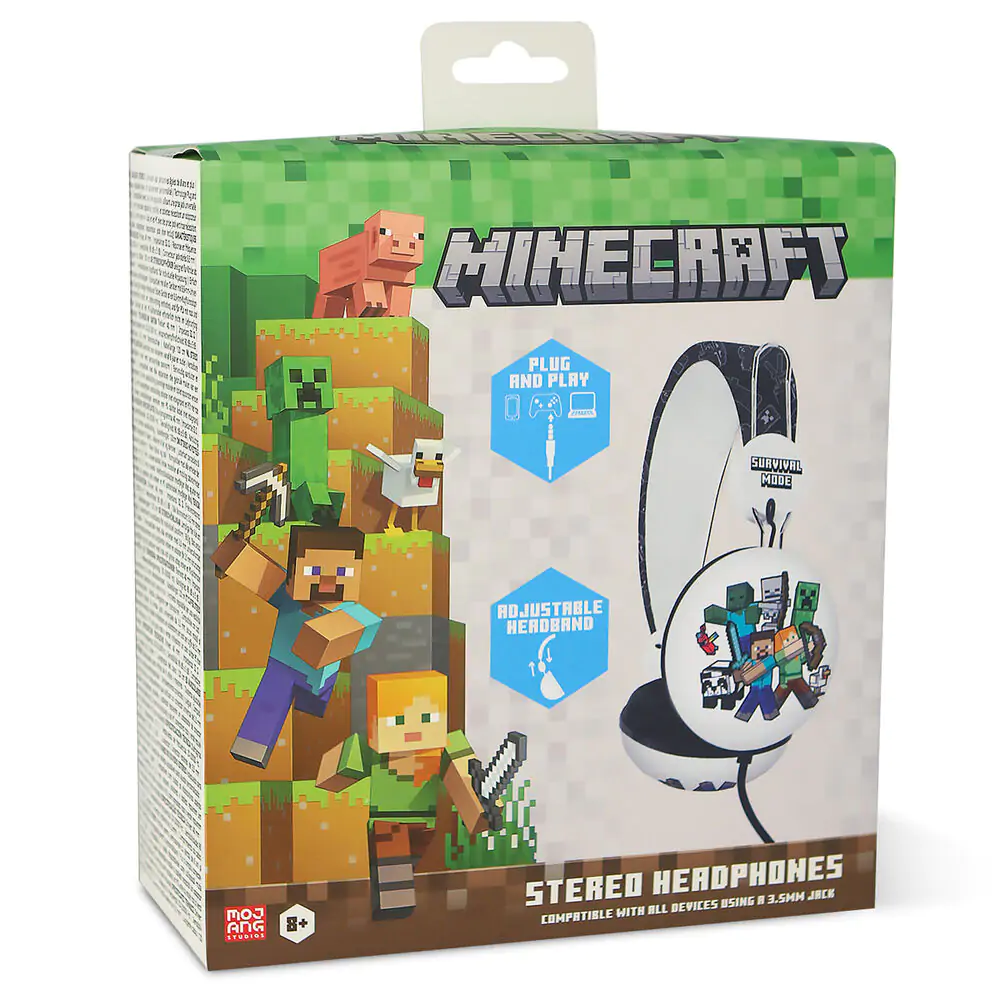 Minecraft univerzalne slušalice fotografija proizvoda