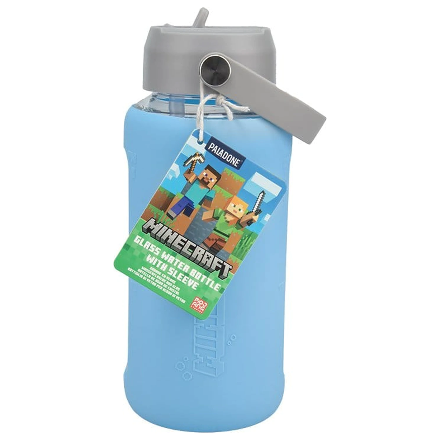 Minecraft staklena boca za vodu s navlakom fotografija proizvoda