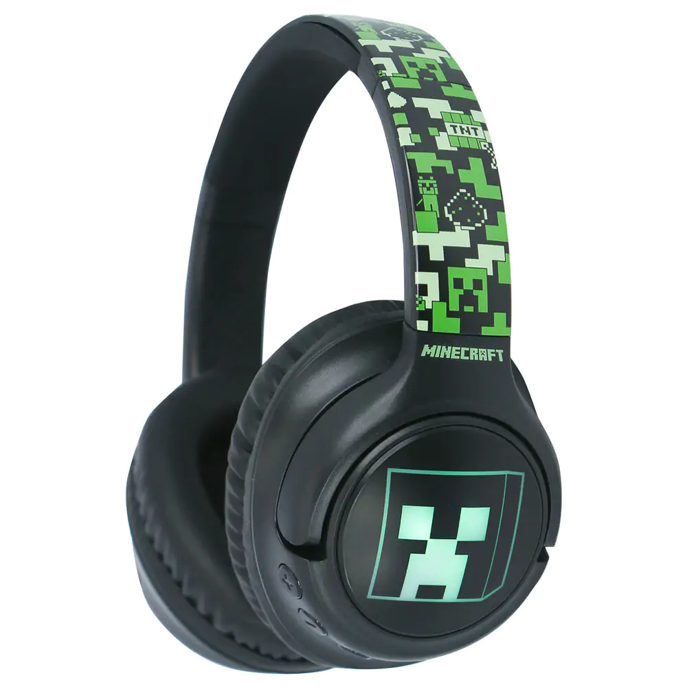 Minecraft bežične LED slušalice fotografija proizvoda