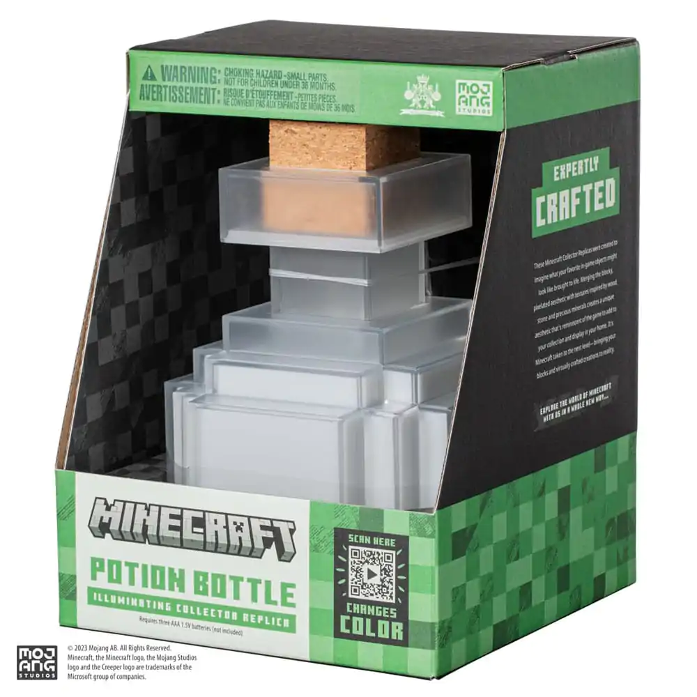 Minecraft Replika Svjetleća Boca Napitka 16 cm fotografija proizvoda