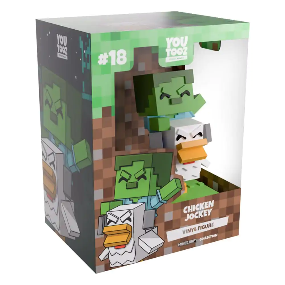 Minecraft Vinilna Figura Chicken Jockey 12 centimetara fotografija proizvoda
