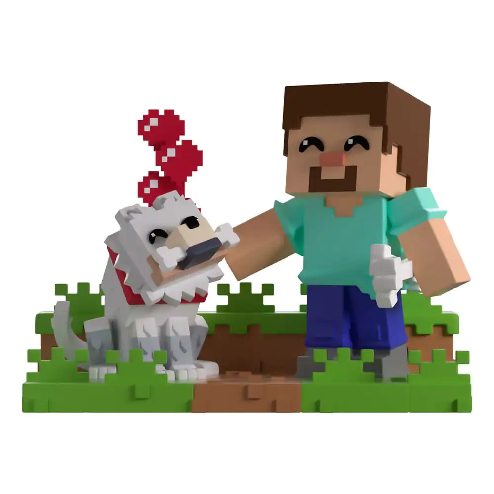Minecraft Vinyl Figurica Ukroćivanje Vuka 10 cm fotografija proizvoda