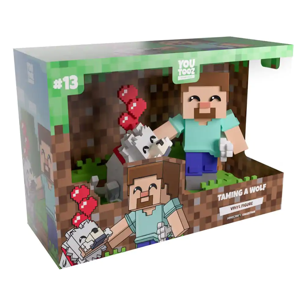 Minecraft Vinyl Figurica Ukroćivanje Vuka 10 cm fotografija proizvoda