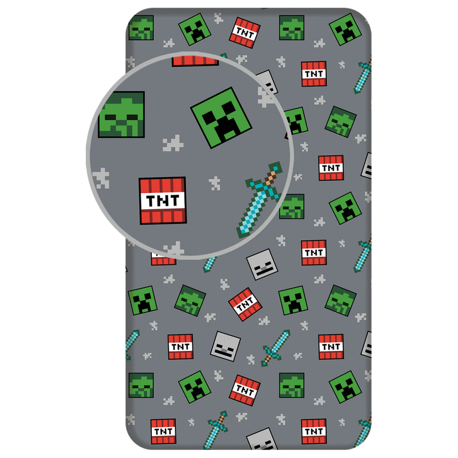 Minecraft We Got This Plahta s gumicom 90x200 cm fotografija proizvoda