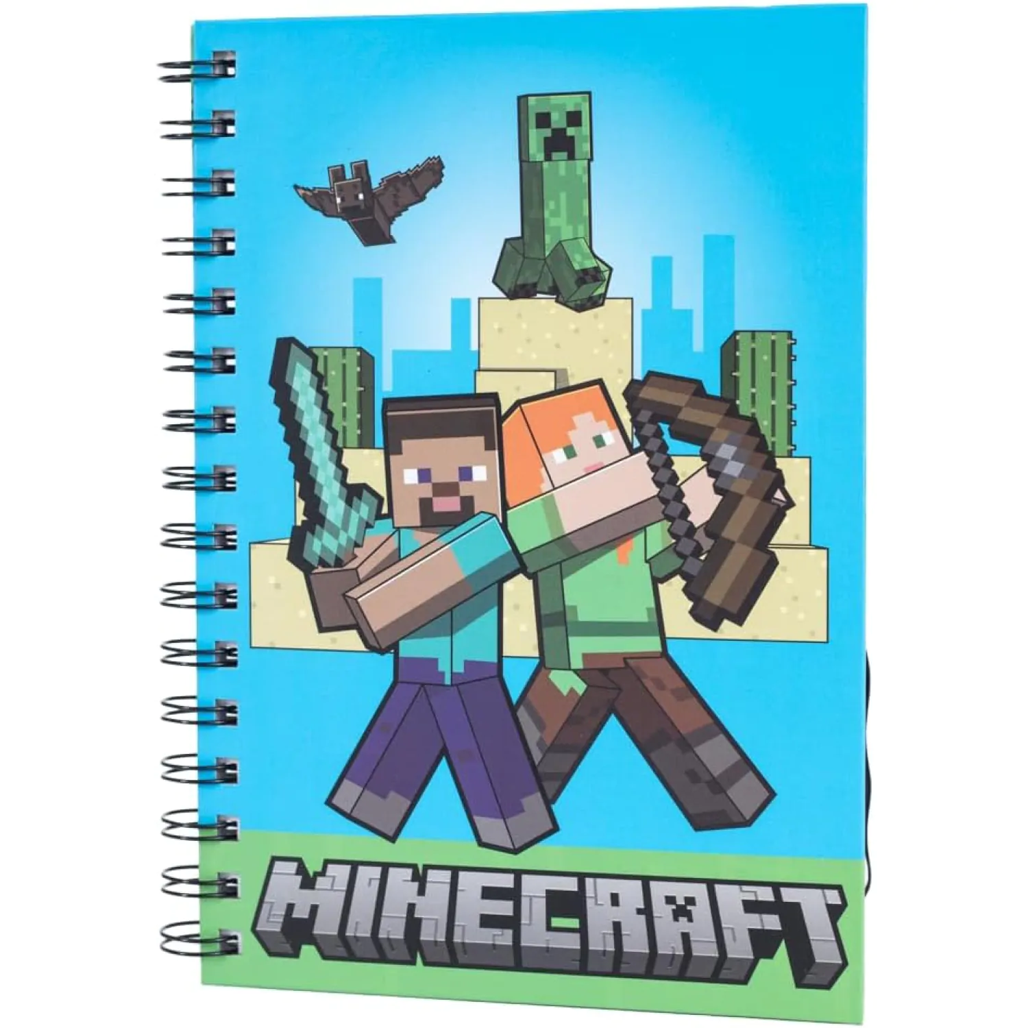 Minecraft Wiro bilježnica A5 fotografija proizvoda