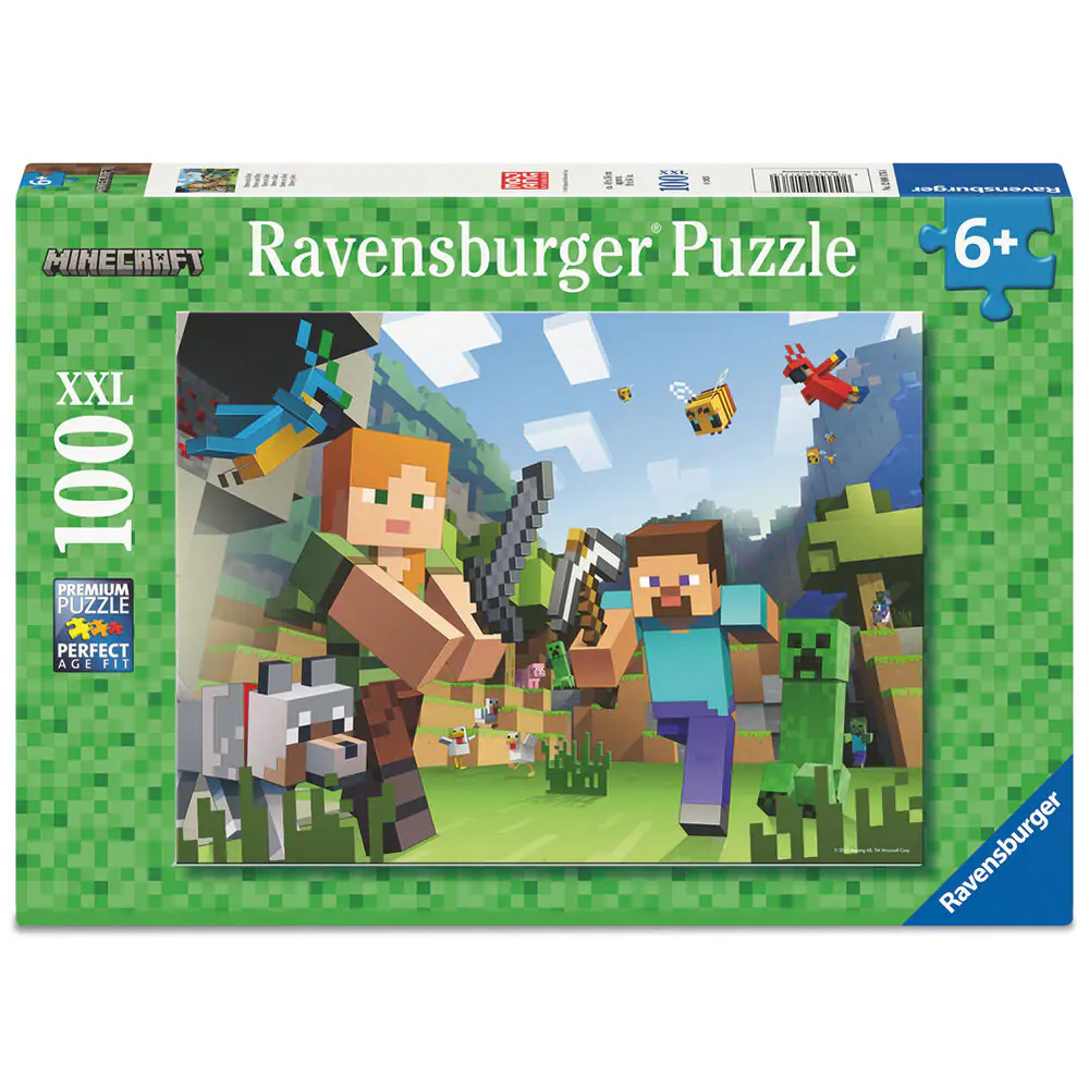 Minecraft XXL puzzle 100 komada fotografija proizvoda