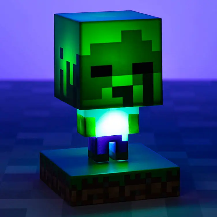 Minecraft 3D Icon Svjetlo Zombie fotografija proizvoda