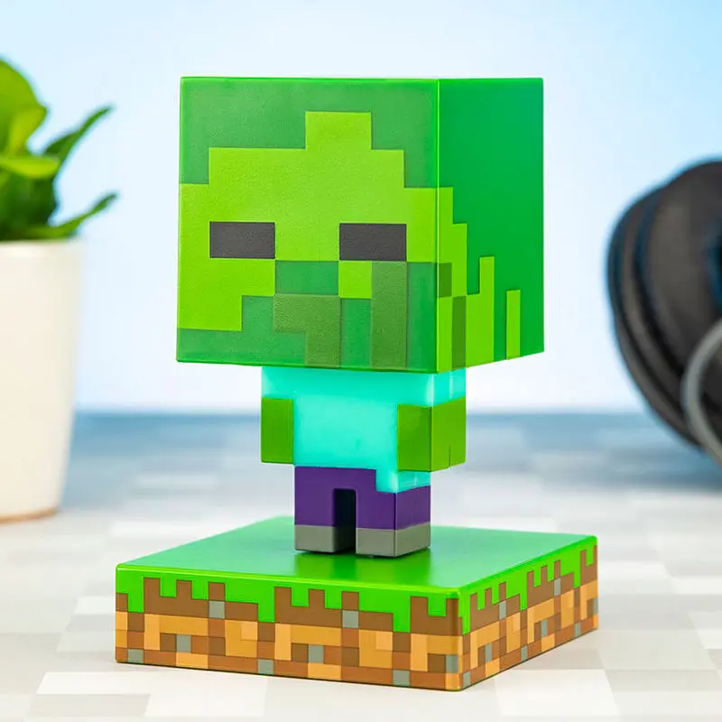 Minecraft 3D Icon Svjetlo Zombie fotografija proizvoda