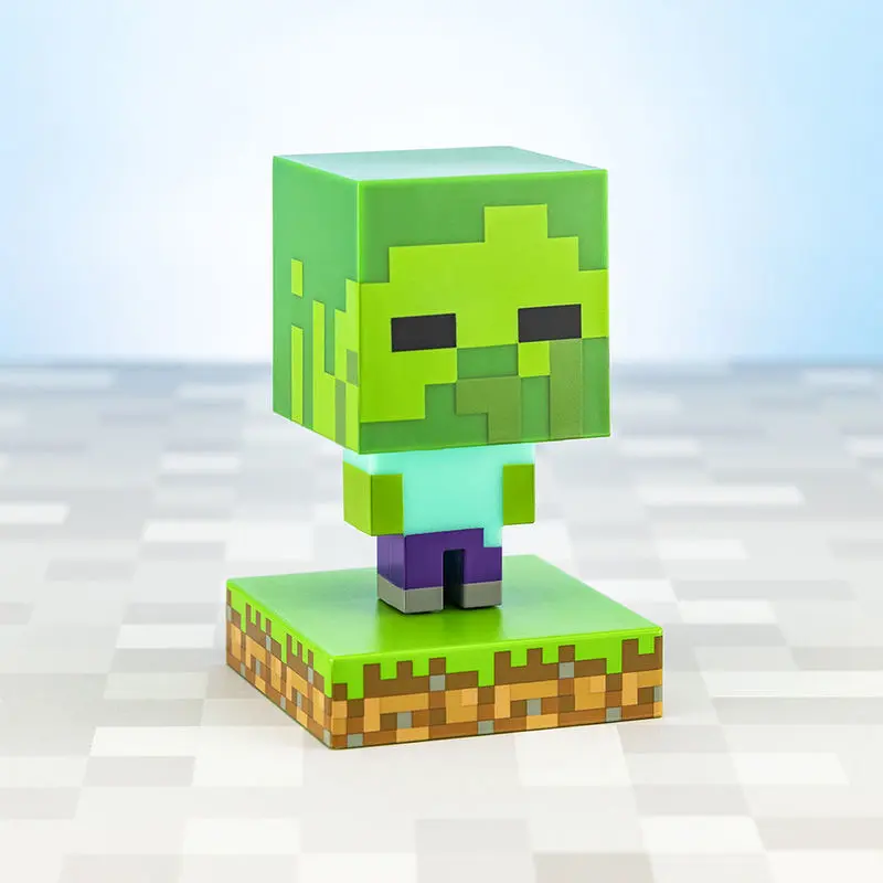 Minecraft 3D Icon Svjetlo Zombie fotografija proizvoda