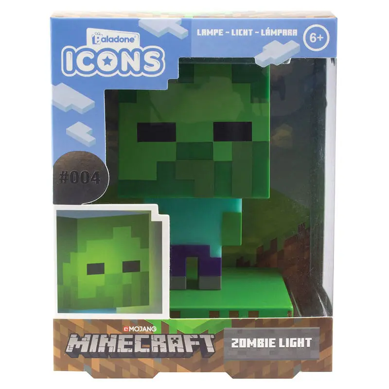 Minecraft 3D Icon Svjetlo Zombie fotografija proizvoda