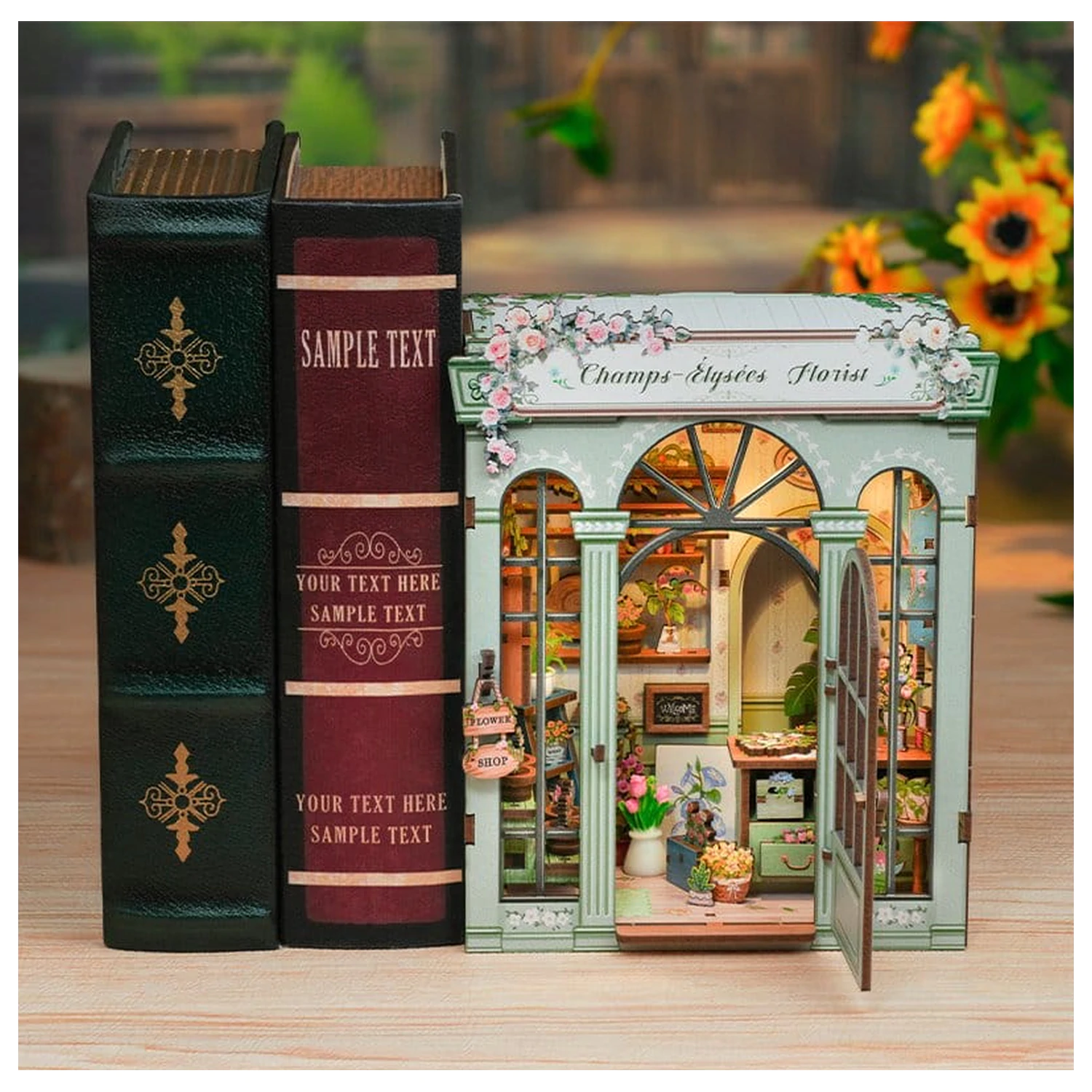 Komplet modela minijaturne kućice Champs-Élysées Florist 18 x 16 cm fotografija proizvoda