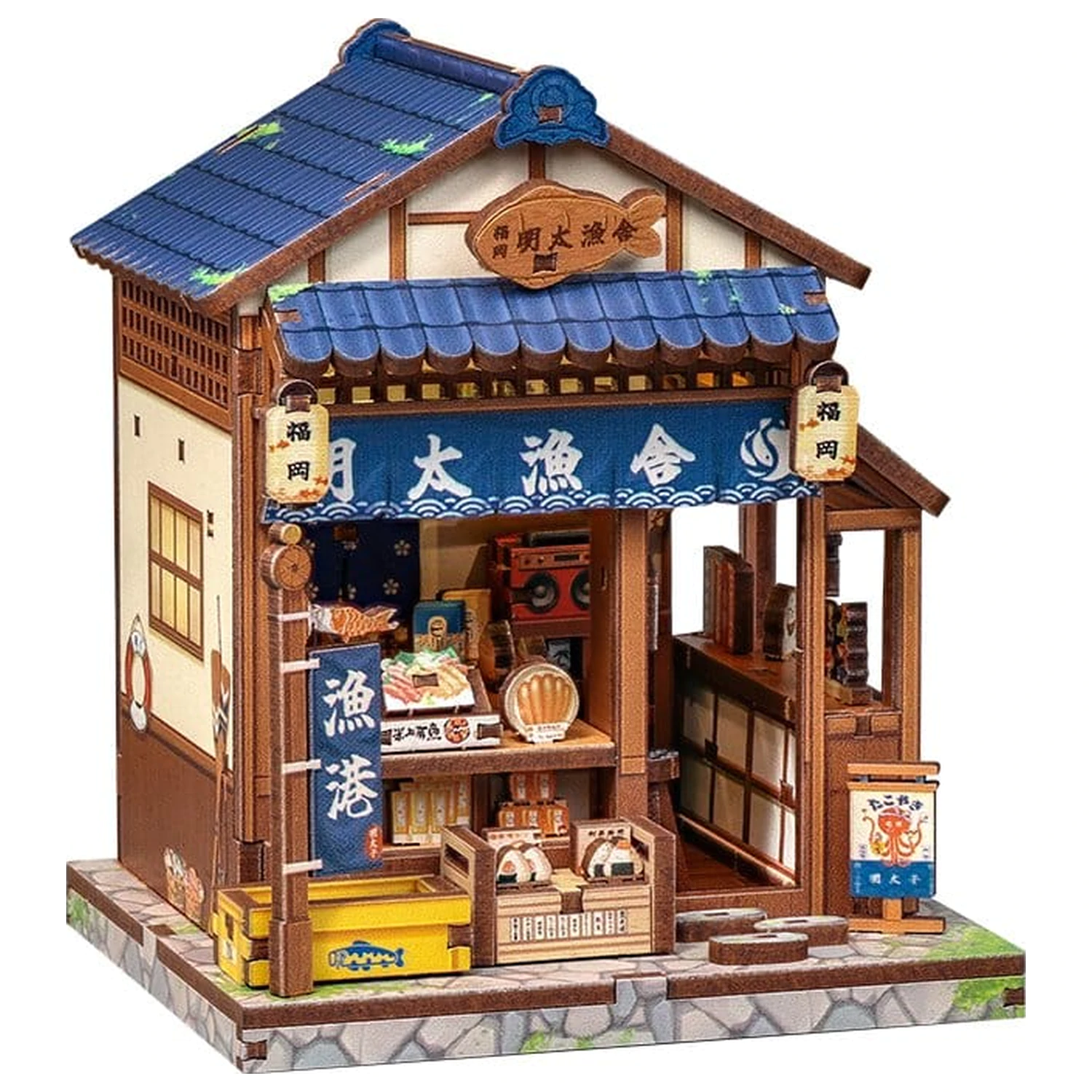 Model kuće minijatura Kit Fukuoka Mentaiko Kitchen 11 x 9 cm fotografija proizvoda