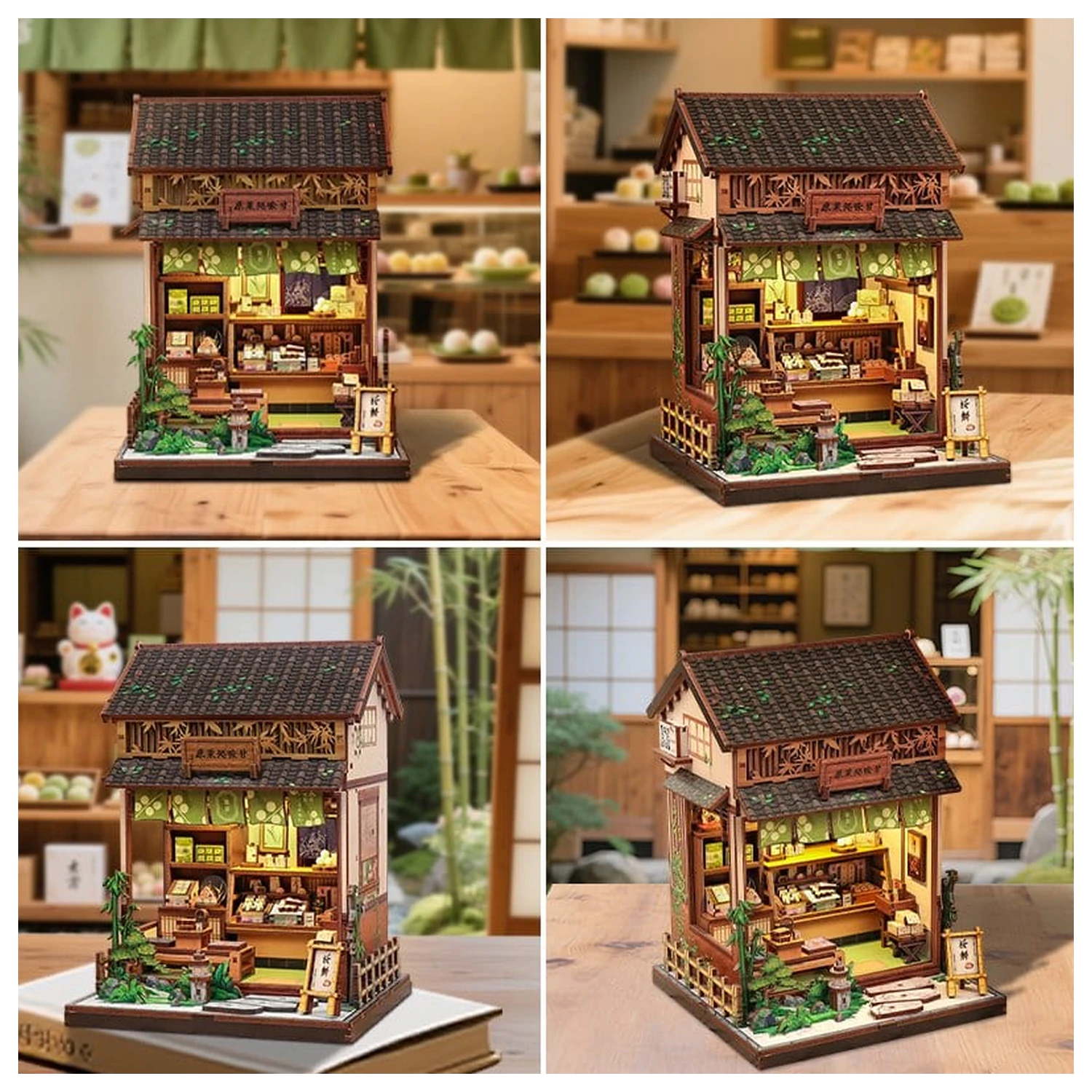 Miniaturni model kućice Set Kanmi-dokoro Kurihara 19 x 15 cm fotografija proizvoda