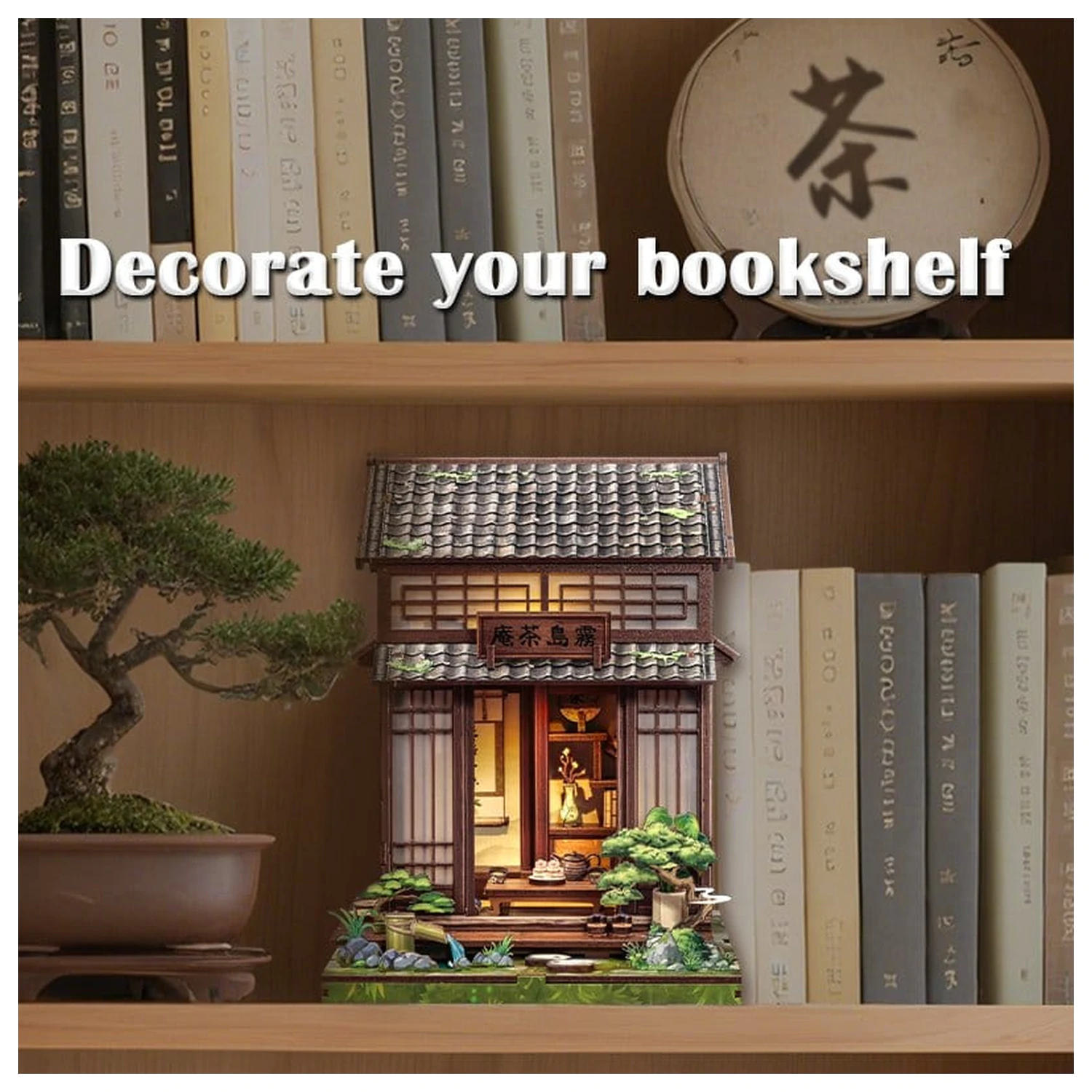 Set modela minijaturne kućice Kirishima Cha-an 19 x 14 cm fotografija proizvoda