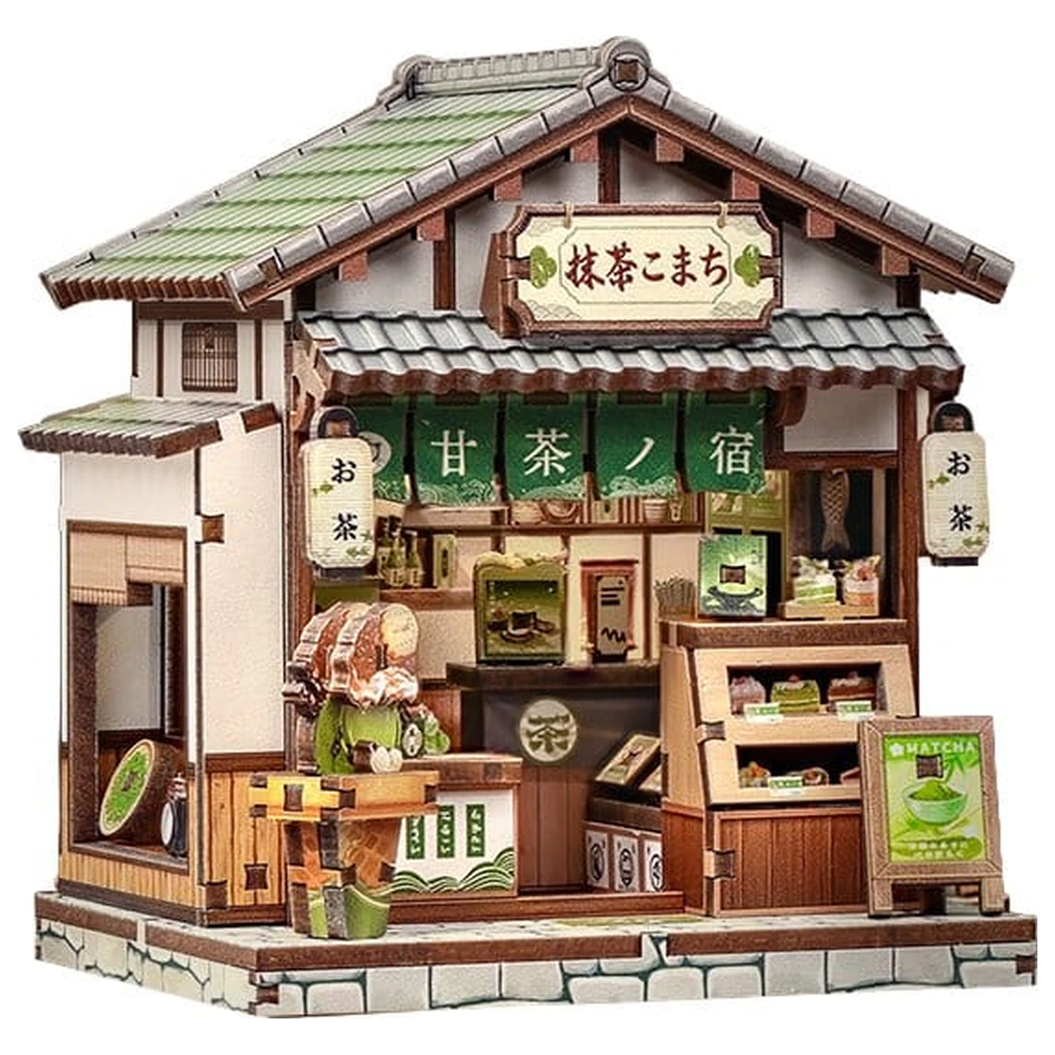 Miniaturni Model Kuće Kit Kyoto Matcha Cottage 11 x 9 cm fotografija proizvoda
