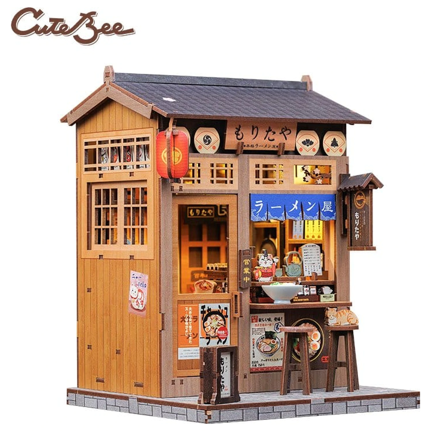 Set za izradu modela minijaturne kuće Morita-Ya 21 x 16 cm fotografija proizvoda