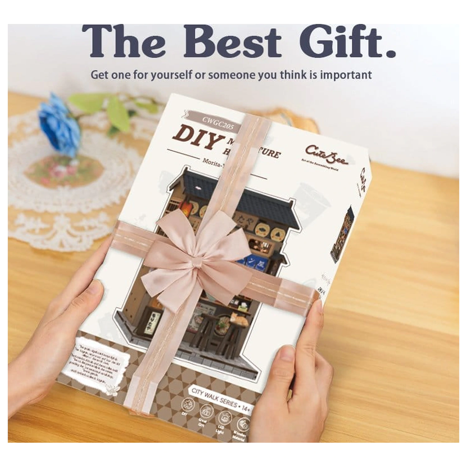 Set za izradu modela minijaturne kuće Morita-Ya 21 x 16 cm fotografija proizvoda