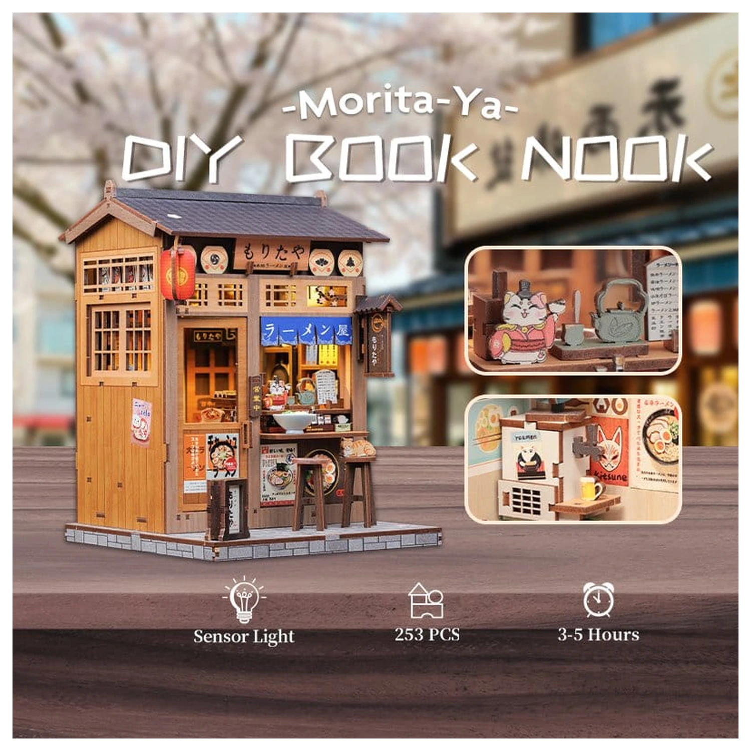 Set za izradu modela minijaturne kuće Morita-Ya 21 x 16 cm fotografija proizvoda