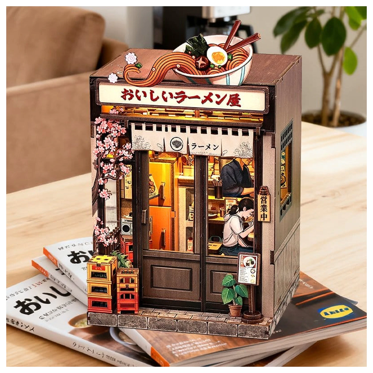 Miniaturni set modela kućice Oishii Kyoto 22 x 13 cm fotografija proizvoda