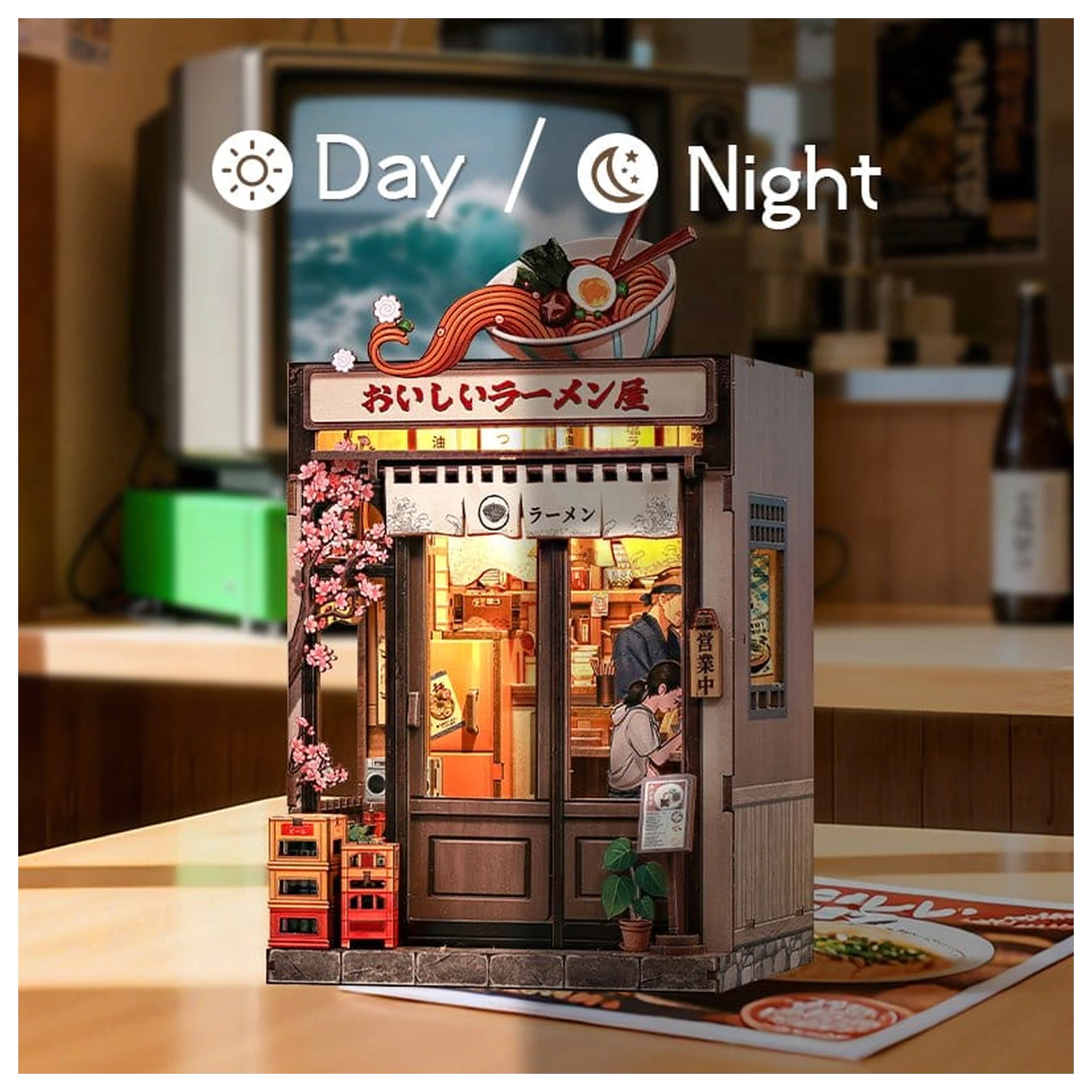 Miniaturni set modela kućice Oishii Kyoto 22 x 13 cm fotografija proizvoda