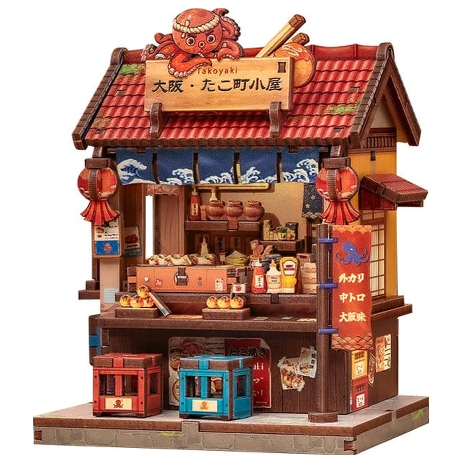 Model za kućicu u minijaturi Osaka Takoyaki 12 x 9 cm fotografija proizvoda